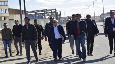  محافظ بورسعيد: العمل في إنشاء مجمع الصناعات المغذية الثالث وصل لمراحل متقدمة