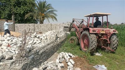 جهود محليات بني سويف في النظافة ومواجهة التعديات 