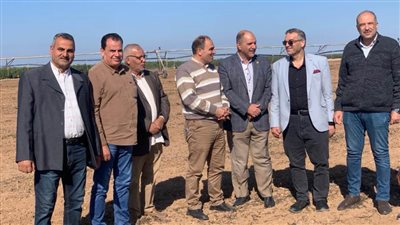 الزراعة تتابع زراعة القمح بمحافظة الشرقية