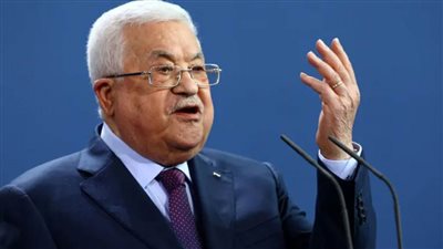 الرئيس الفلسطيني: 