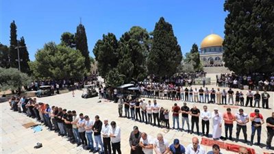 3500 فلسطيني فقط يؤدون صلاة الجمعة بالأقصى بسبب إجراءات الاحتلال الإسرائيلي