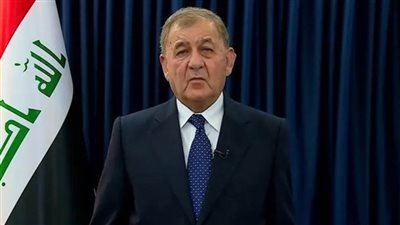 الرئيس العراقي يؤكد ضرورة اتخاذ موقف دولي جدي لإيقاف العدوان الإسرائيلي على غزة
