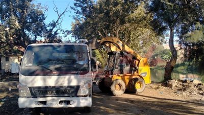 رفع 50 طن قمامة بسيدي سالم في كفر الشيخ