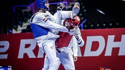 سيف عيسى يتأهل إلى نهائي بطولة الجائزة الكبرى للتايكوندو ويضمن ميدالية مصرية