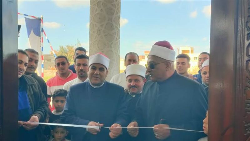 إفتتاح 5 مساجد جديدة