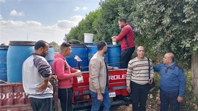 ضبط نصف طن لبن ملوث ومكرونة غير صالحة للاستهلاك الآدمي بالبحيرة