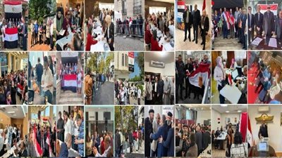 عاجل.. مشاهد انتخابية ترسم حب الوطن في صورة 