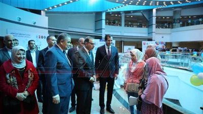 افتتاح معرض الحماية الاجتماعية لخدمة 6000 طالب وطالبة بجامعة كفر الشيخ