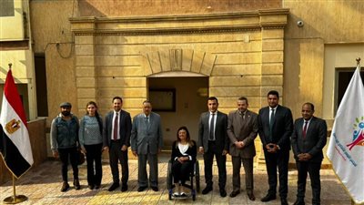 رئيس بعثة جامعة الدول العربية لمتابعة الانتخابات الرئاسية يلتقي رئيسة القومي للإعاقة