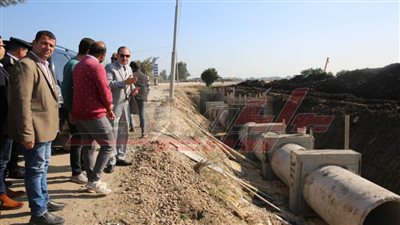 نورالدين يتفقد أعمال توسعة ورفع كفاءة دائري كفرالشيخ