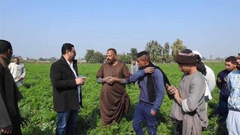 متابعة زراعة محصول