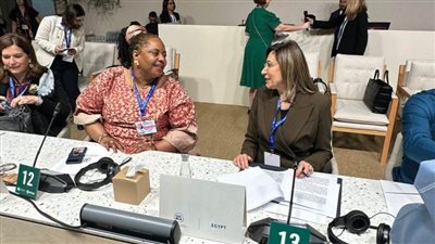 وزيرة الثقافة تشارك في الحوار الوزاري لإطلاق مجموعة أصدقاء العمل المناخي المعني بالثقافة