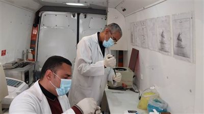 الكشف الطبي على 1224 في قافلة طبية مجانية بقرية واقد بالبحيرة