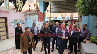 نورالدين: يتفقد تجهيزات لجنة الوافدين من المحافظات بعاصمة كفر الشيخ