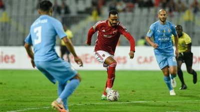 شوط أول مثير بين الأهلي وشباب بلوزداد بدوري أبطال إفريقيا