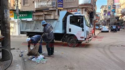 محافظ كفر الشيخ يتابع حملات النظافة المكبرة