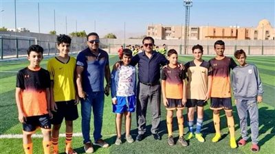 أحمد سمير يصل سيناء لحضور نهائي البراعم للميني فوتبول تحت 13 سنة