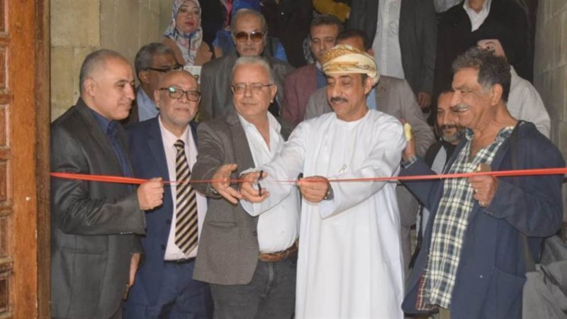 افتتاح معرض الكاريكاتير