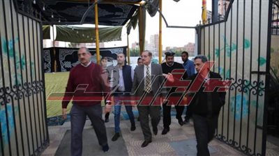 جولة تفقدية لأعمال تجهيزات اللجان الانتخابات بكفر الشيخ
