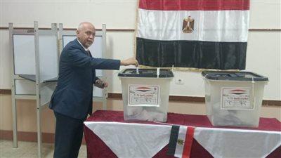 النائب حازم الجندي يدلي بصوته في الانتخابات الرئاسية ويؤكد أهمية المشاركة