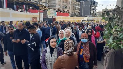 إقبال السيدات بالشرقية على الإدلاء بأصواتهن في الانتخابات الرئاسية 2024