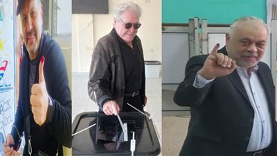 نجوم الفن عقب مشاركتهم في الانتخابات الرئاسية: واجب وطني وحق دستوري