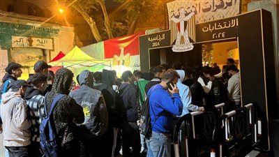 استمرار توافد الناخبين على المقرات الانتخابية بالقاهرة