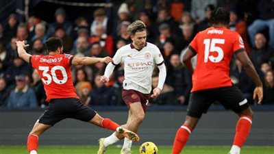 بدون «هالاند» مانشستر سيتي يفوز بمعاناة على لوتون تاون