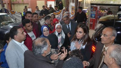 نائب محافظ البحيرة تتفقد لجان الانتخابات الرئاسية بكفر الدوار