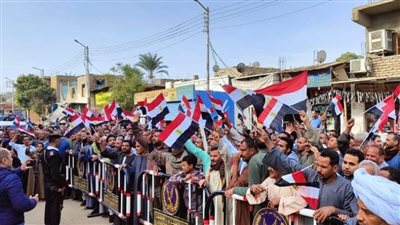 المصريون سطروا تاريخا جديدا للديمقراطية بالمشاركة الكثيفة في الانتخابات الرئاسية في كافة المحافظات