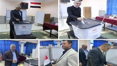 لليوم الثاني على التوالي.. توافد ناخبي الوادي الجديد علي المقار الانتخابية