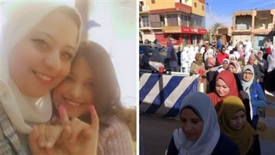 مشاهد كرنفالية في الوادي الجديد.. الناخبون يصطحبون أطفالهم للأداء بأصواتهم في الانتخابات الرئاسية