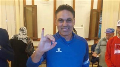 علي عاشور يُدلي بصوته في الانتخابات الرئاسية