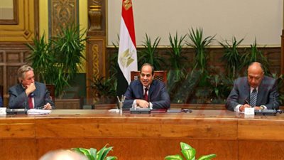 الرئيس يستقبل وفداً من مجتمع الأعمال الأمريكي‎