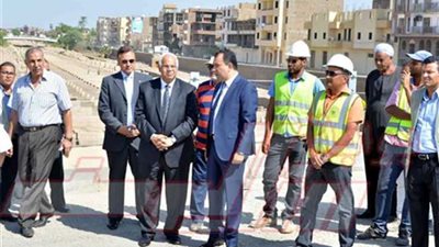 بالصور.. وزير النقل من الأقصر: افتتاح كوبري 