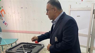 عمرو مصيلحي يُدلي بصوته في الانتخابات الرئاسية