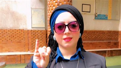 أمينة المرأة بحزب المستقلين الجدد تدلي بصوتها في الانتخابات الرئاسية 2024