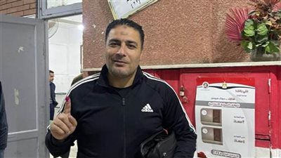 طلعت محرم يدلي بصوته في الانتخابات الرئاسية
