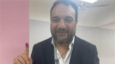  محمد فتحي عضو اتحاد السلة يُدلي بصوته في الانتخابات الرئاسية