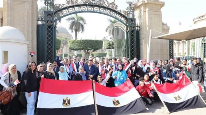 جانب من مشاركة جامعة