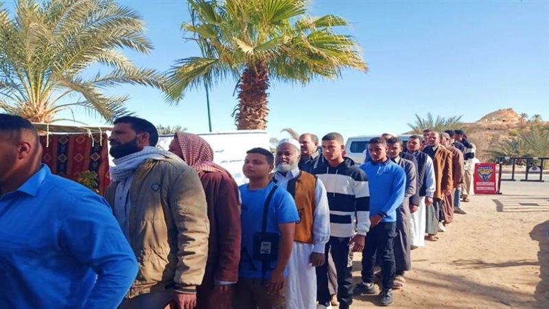 إقبال على لجان الانتخابات