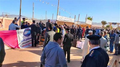 جنوب سيناء تتزين بالناخبين أمام اللجان في شرم الشيخ ورأس سدر وأبو رديس