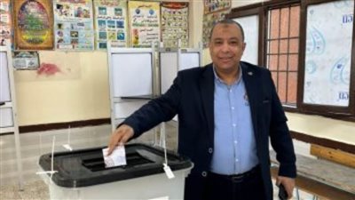 المتحدث الرسمي لمترو الأنفاق يدلي بصوته في الانتخابات الرئاسية 2024