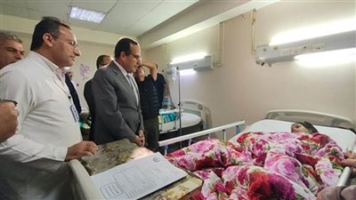 محافظ شمال سيناء يزور الجرحى الفلسطينيين على متن السفينة الإيطالية