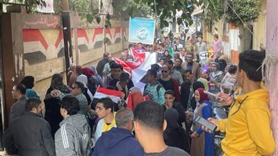 حشود جماهيرية.. المواطنون في الغربية يصطفون أمام اللجان بالانتخابات الرئاسية