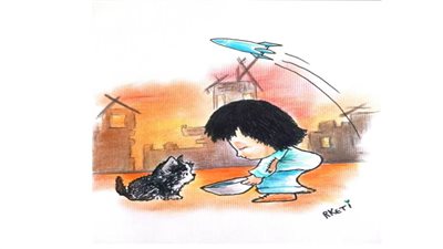 #وخز_الريشة_لضمير_العالم 