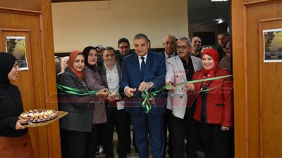 افتتاح معرضين جديدين بكلية التربية النوعية بجامعة كفر الشيخ