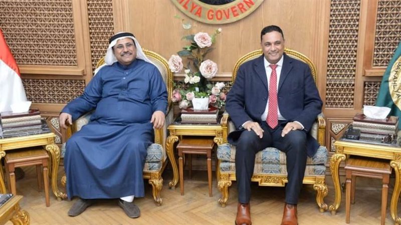 لقاء محافظ الدقهلية