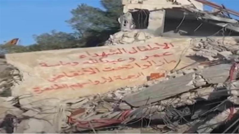 القصف الاسرائيلى