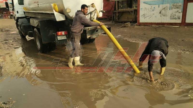 رفع مياه الأمطار